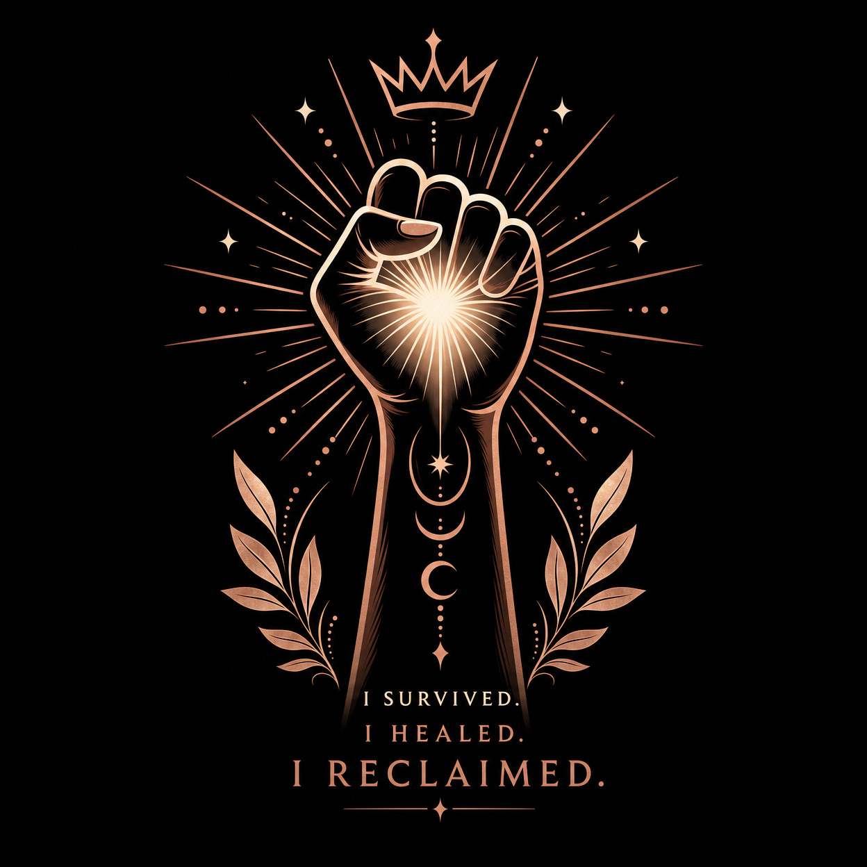 Reclaim Your Power Pullover apparel visual